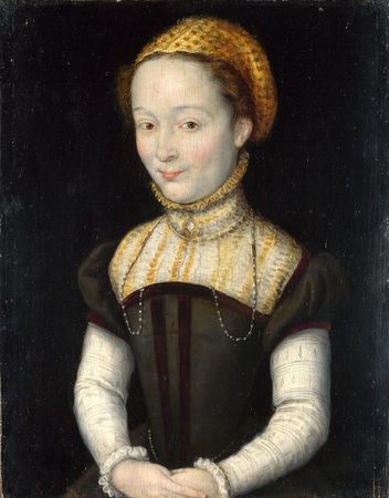 A Woman ca. 1550 attributed to Corneille de Lyon National Gallery London